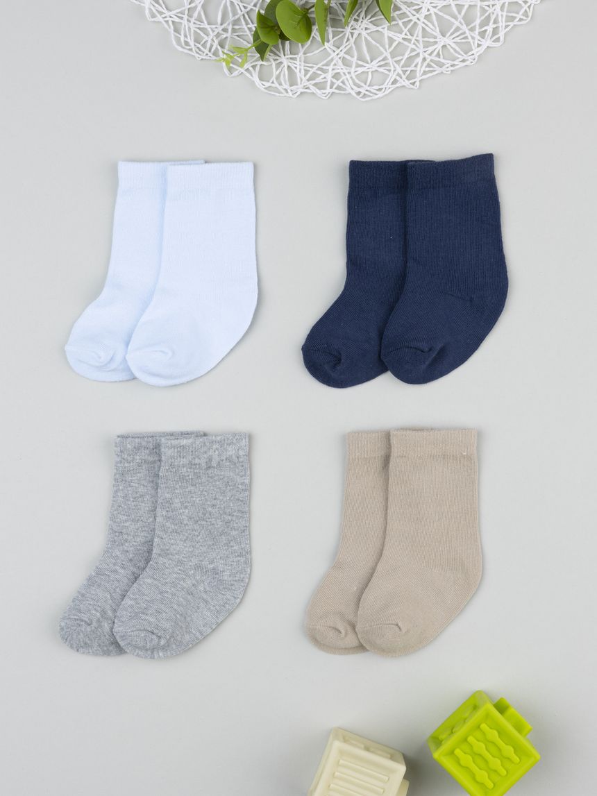 Pack 4 gambaletti bimbo vari colori