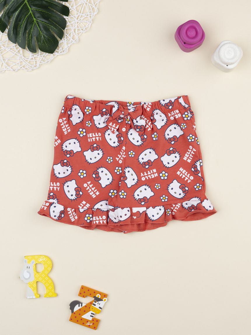 Shorts hello kitty bambina