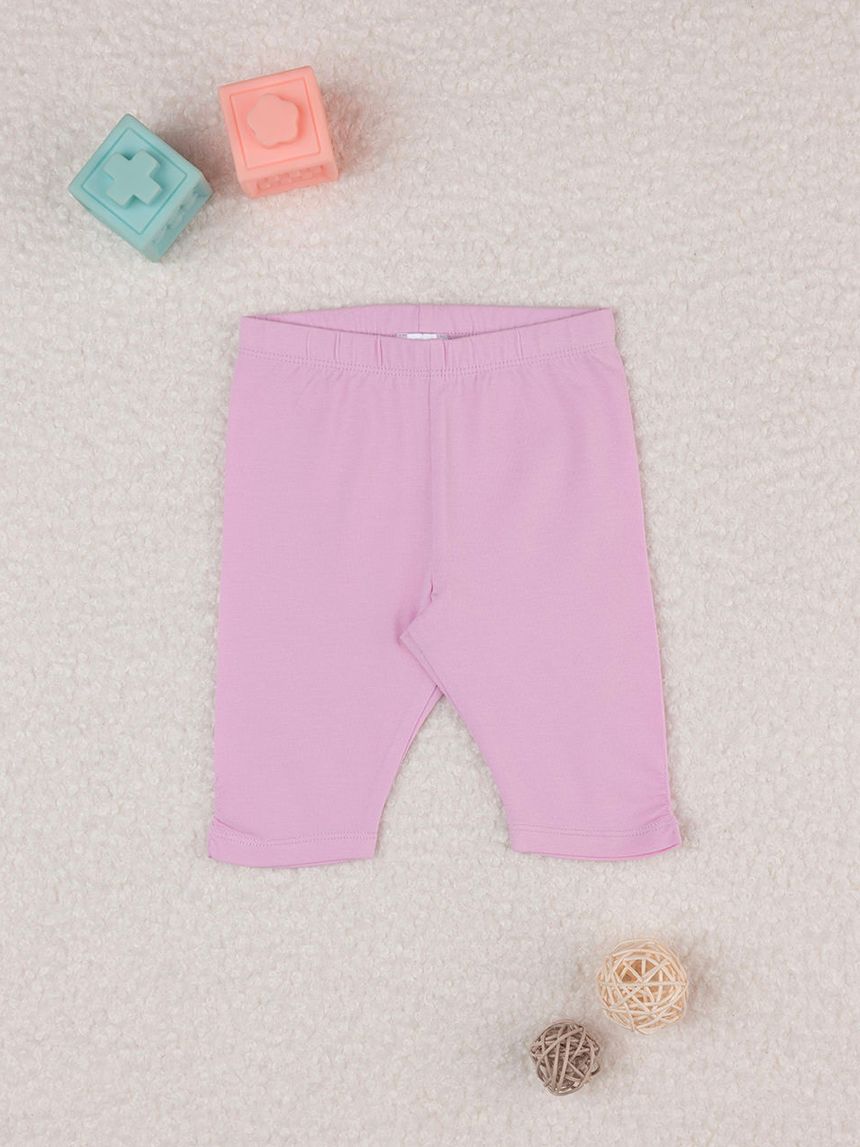 Leggings 3/4 rosa bimba