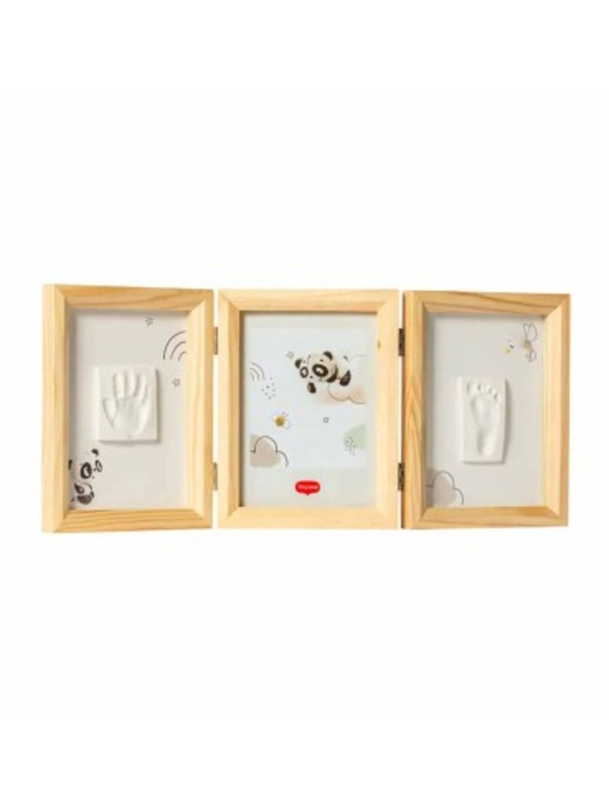 Cornice doppia in legno - tiny love