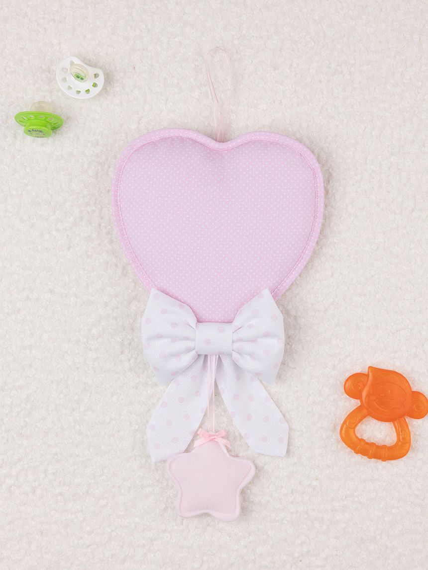 Fiocco nascita bimba rosa