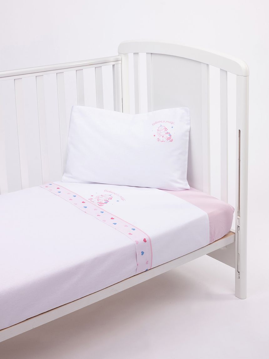 Letto – set 3 pezzi lenzuola