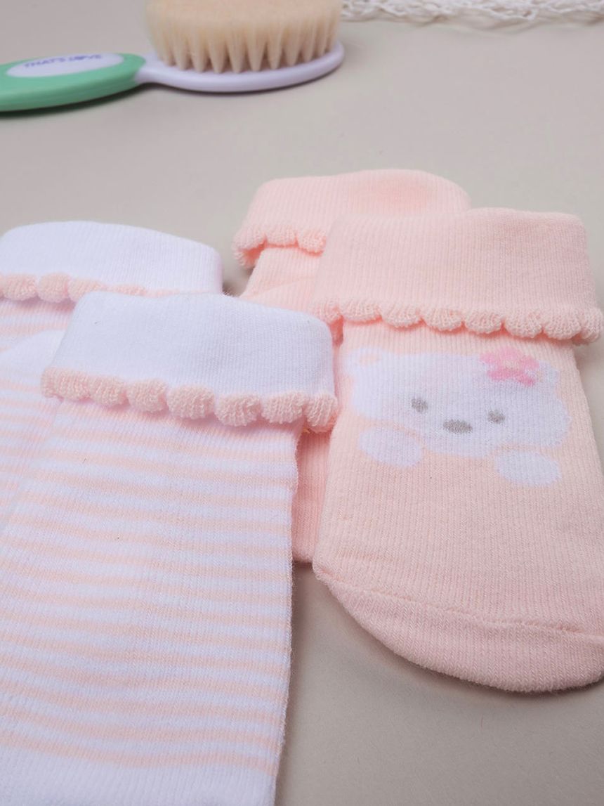 Collant In Cotone Morbido Per Neonata - Calze Spesse Per Bambina - Confezione Da 1 Paio