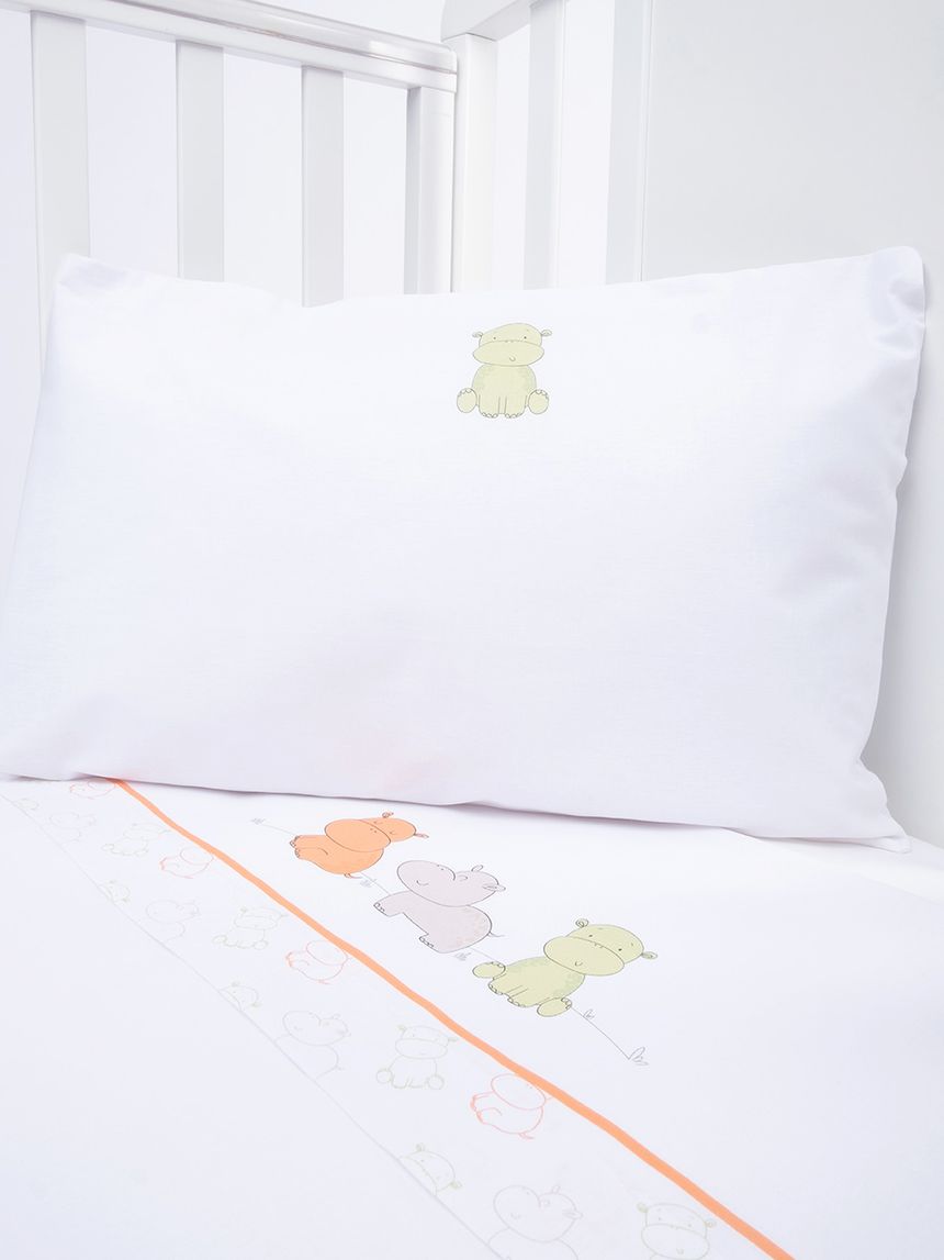 Lenzuola Lettino Culla Linea Oro Elefante - Il Nuovo Corredo GDS - 12