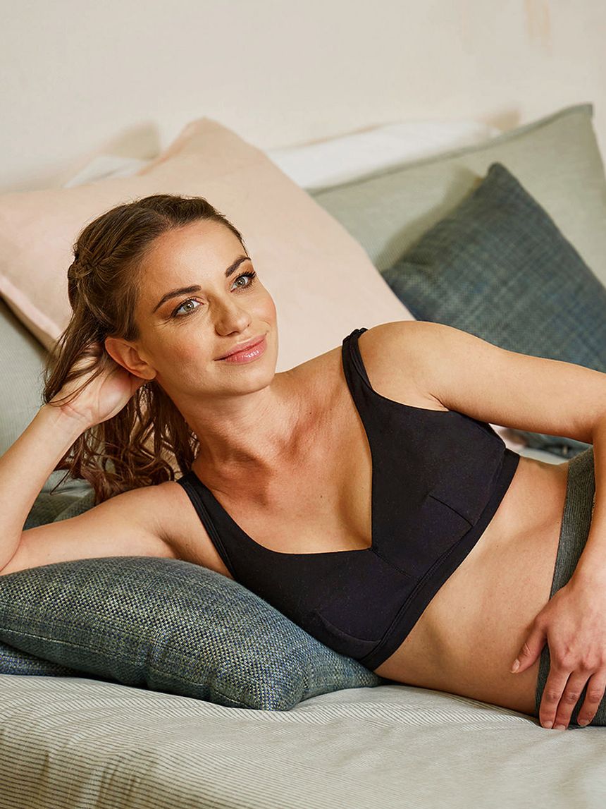 Reggiseno premaman in cotone senza ferretto