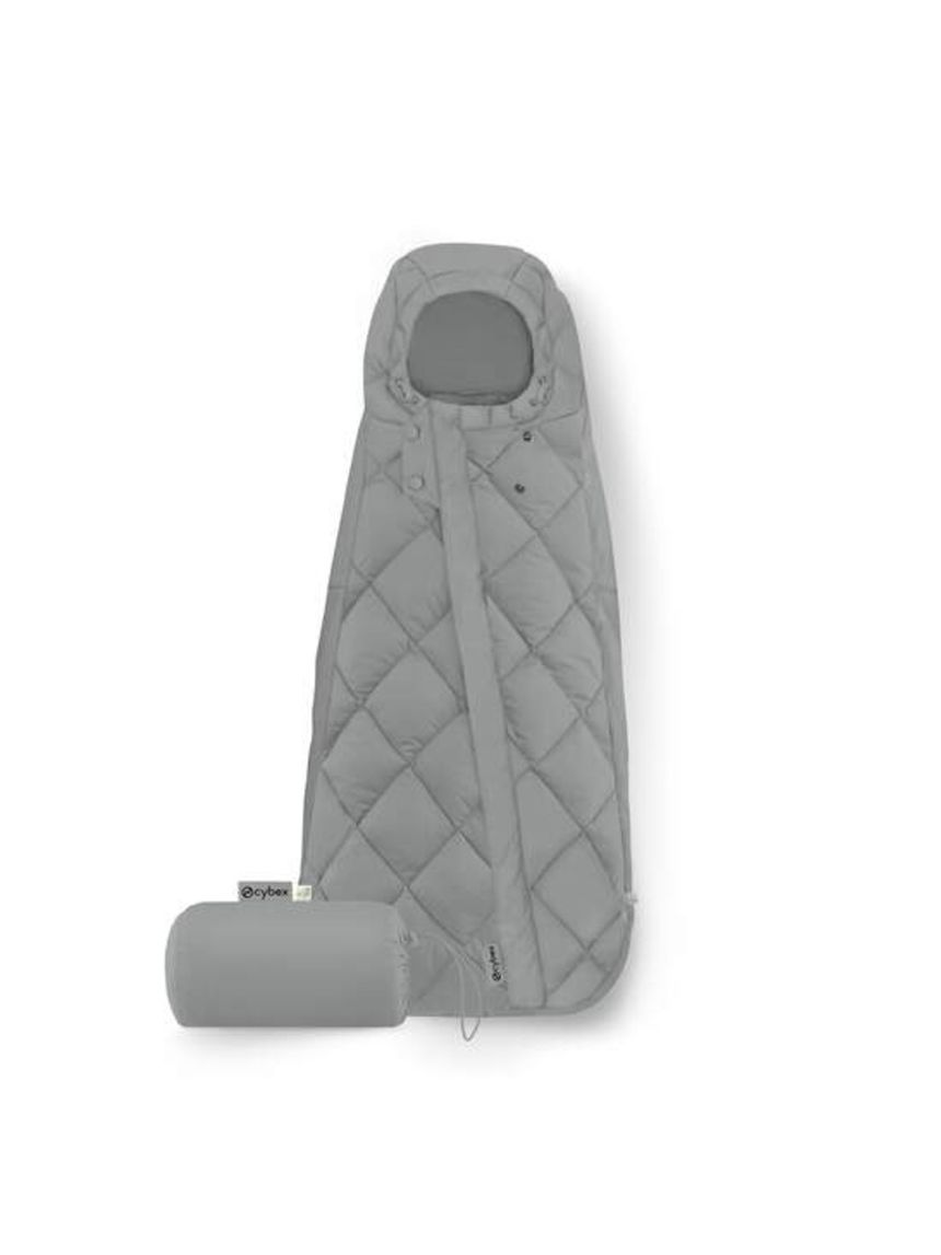 Sacco coprigambe snøgga mini 2 stone grey mid grey - cybex