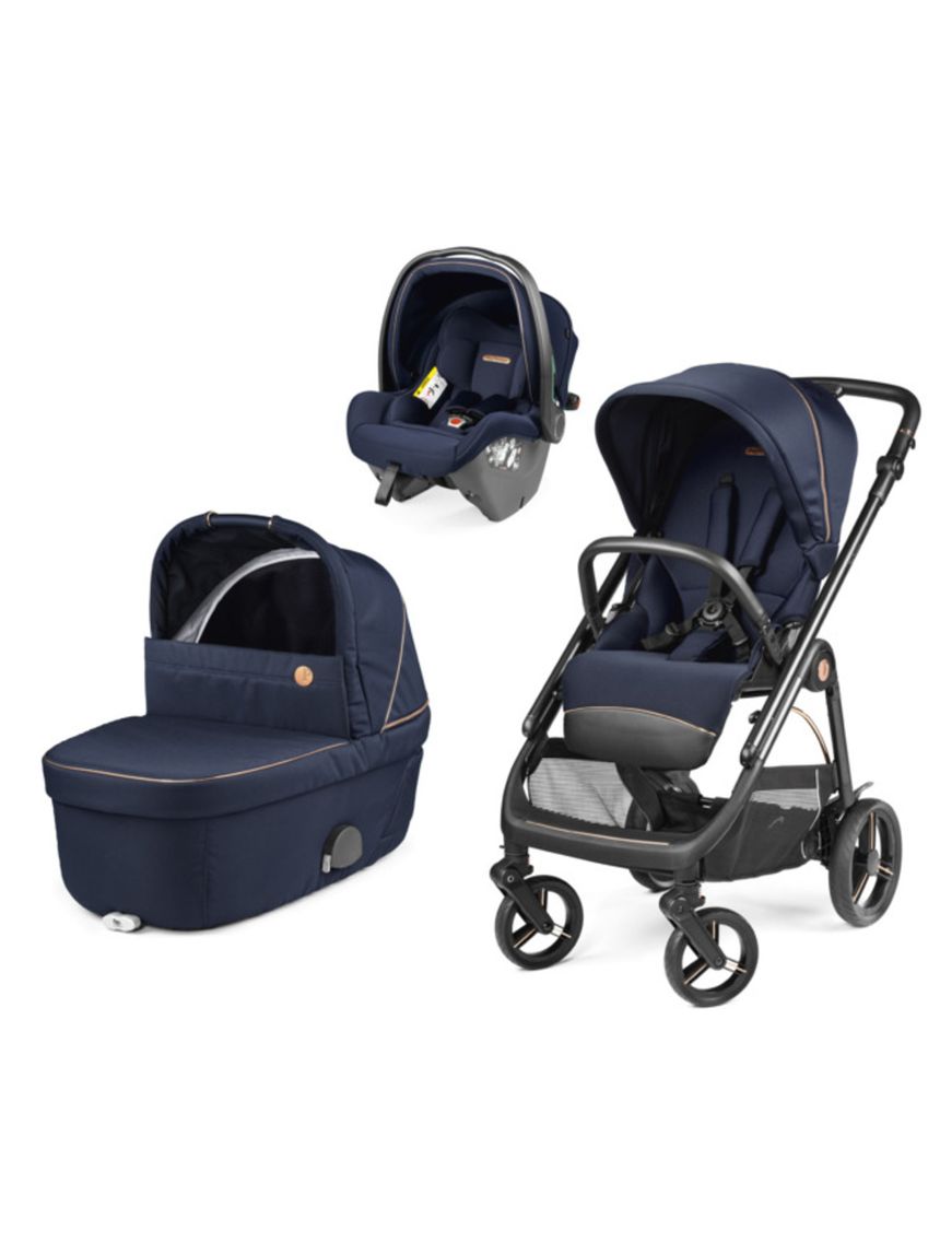 Trio veloce brio belvedere slk - blue shine - peg perego