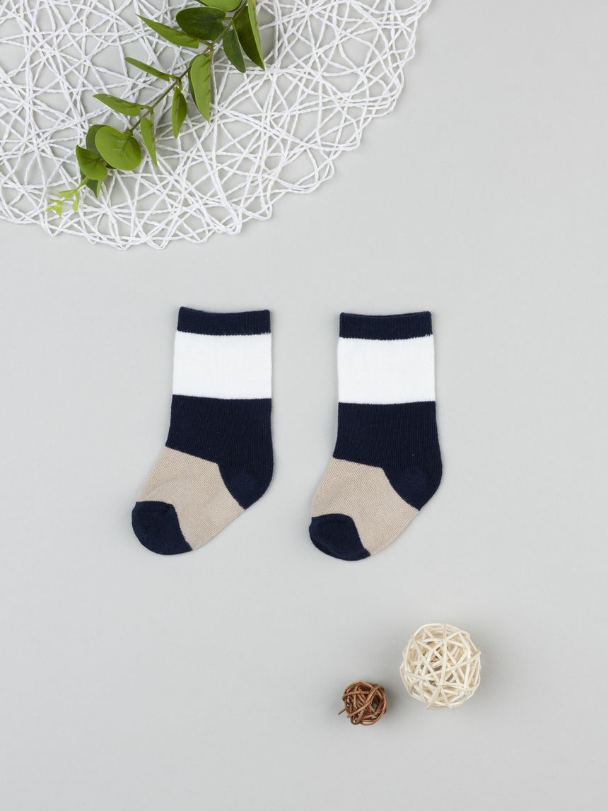 Gambaletto bimbo color block