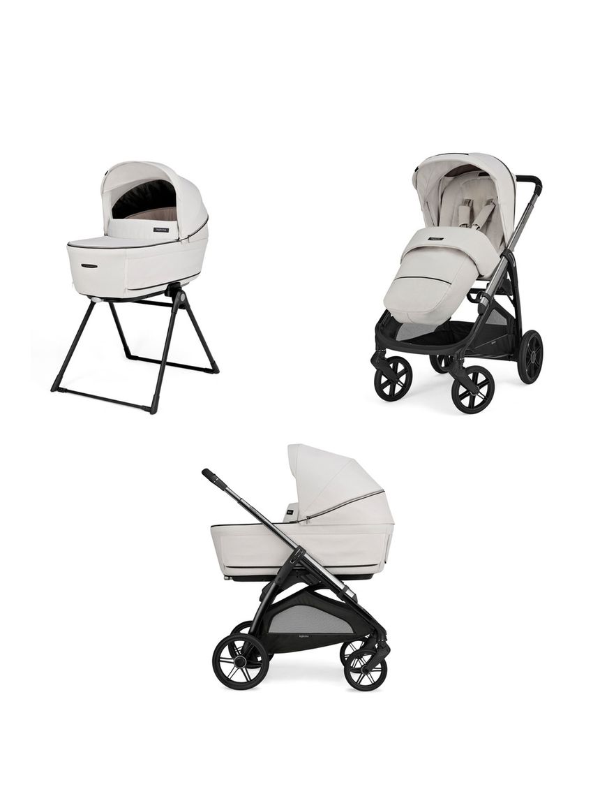 Sistema modulare aptica duo colore opal ivory con telaio litio - inglesina