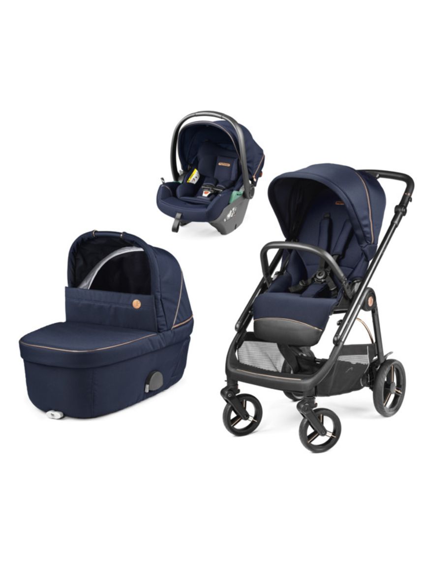 Trio veloce brio belvedere lounge - blue shine - peg perego