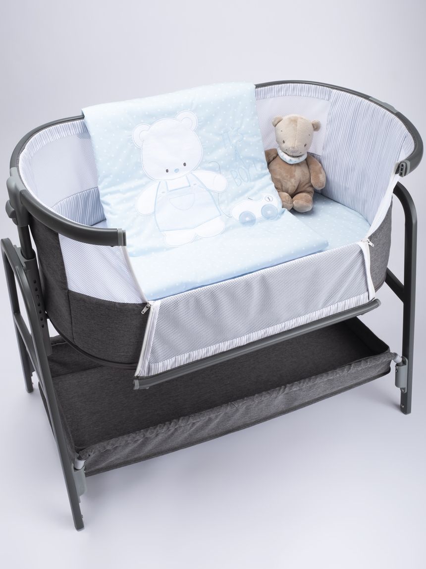 Trapunta invernale boy azzurro