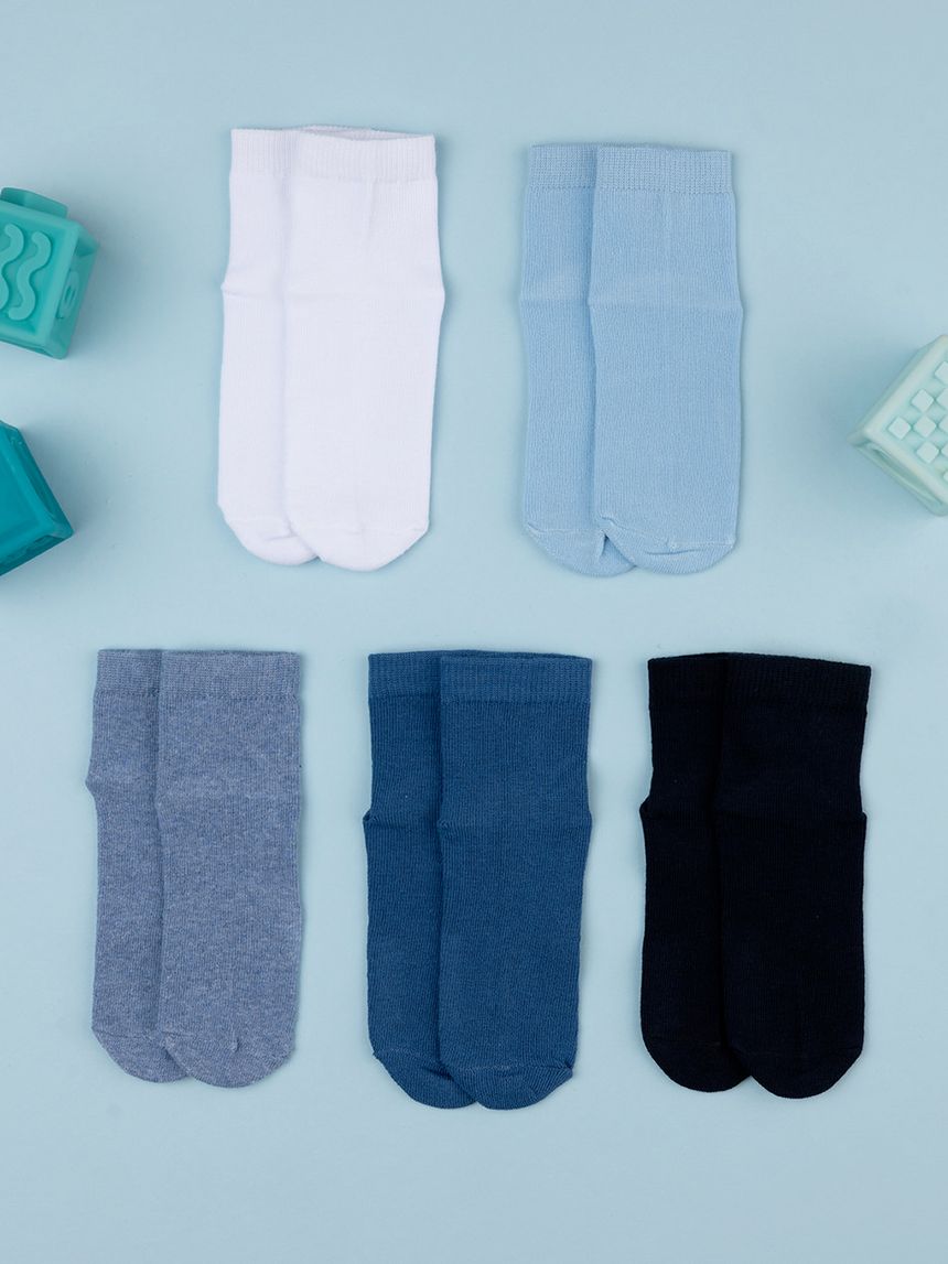Pack 6 calze corte bimbo