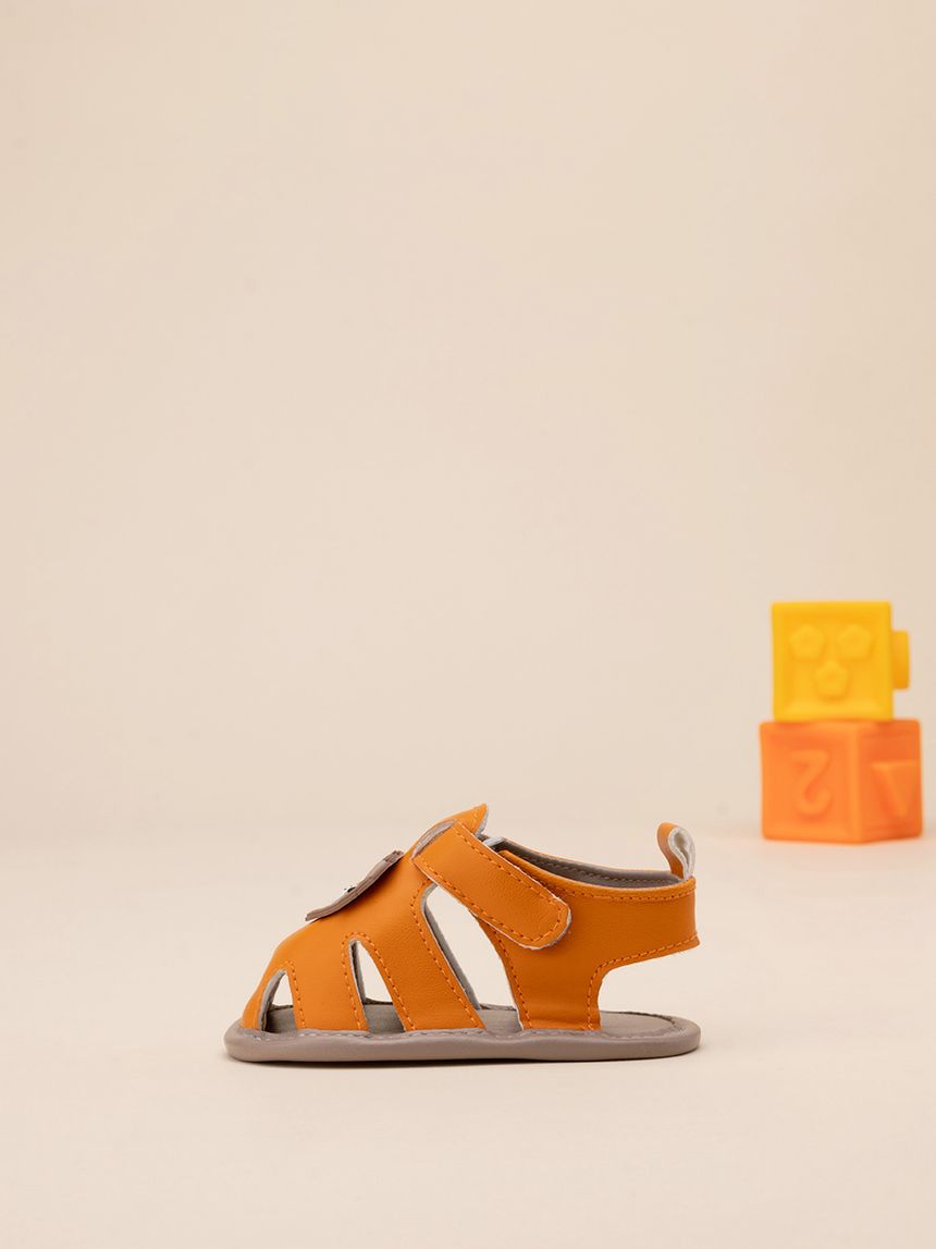 Sandali sand bimbo arancione
