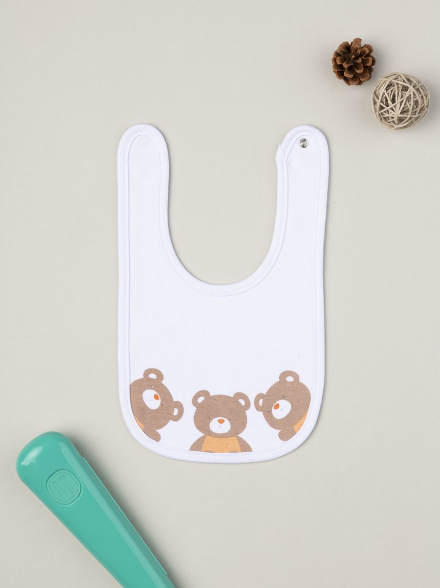 Bavaglino unisex orsetti orsetti