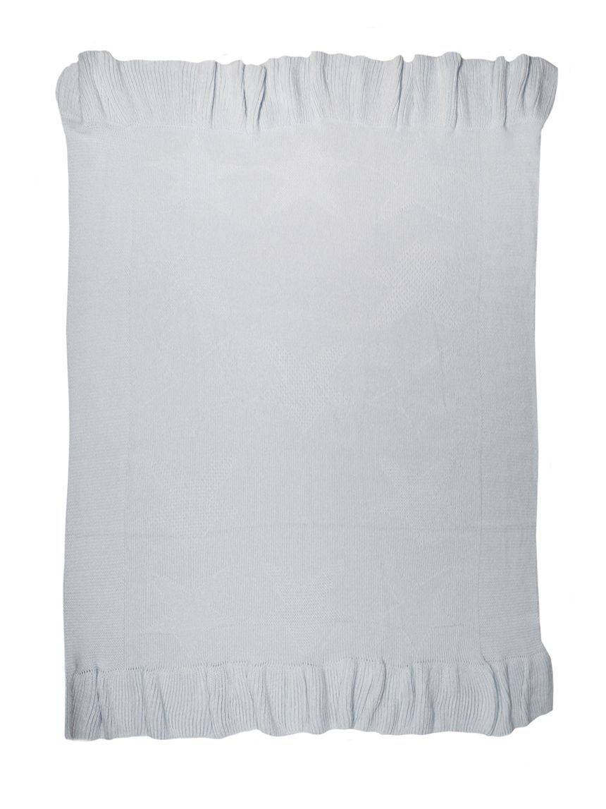 Coperta neonato azzurra