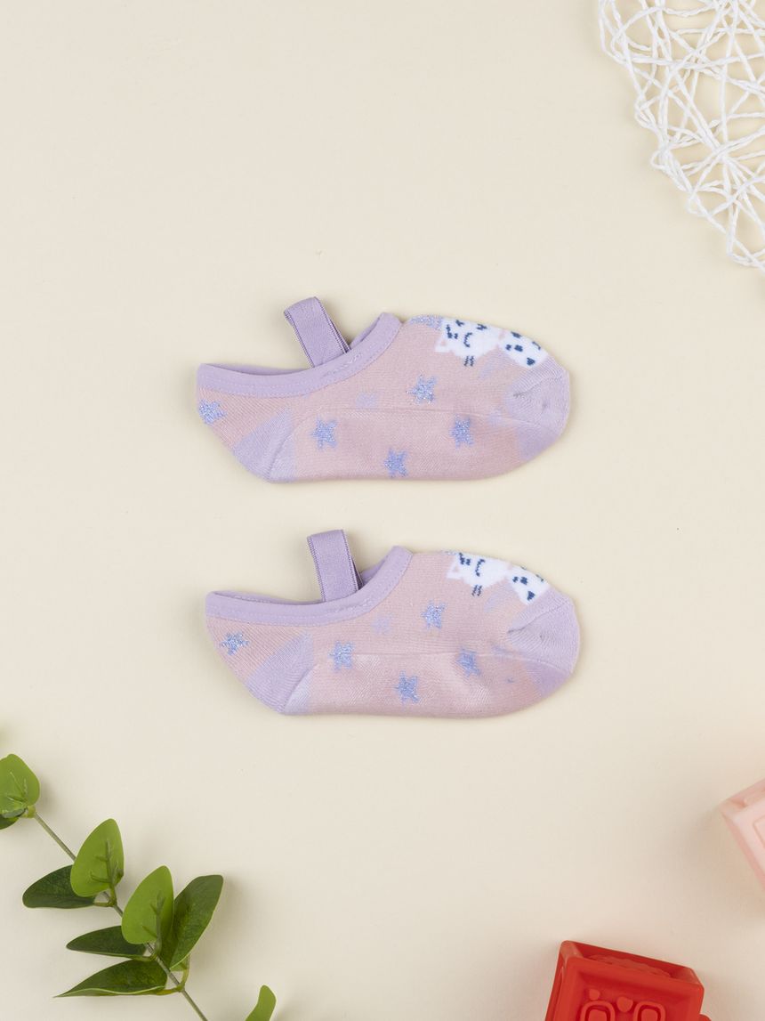 Ballerina bimba lilla "gatto"