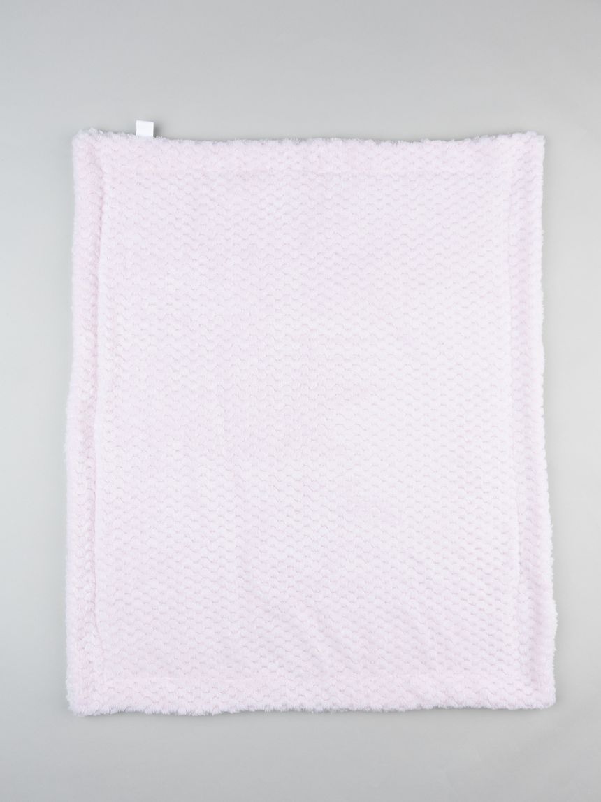 Coperta neonata rosa chiaro