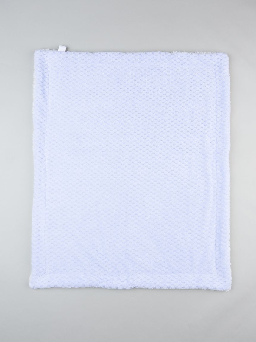 Coperta neonato azzurra