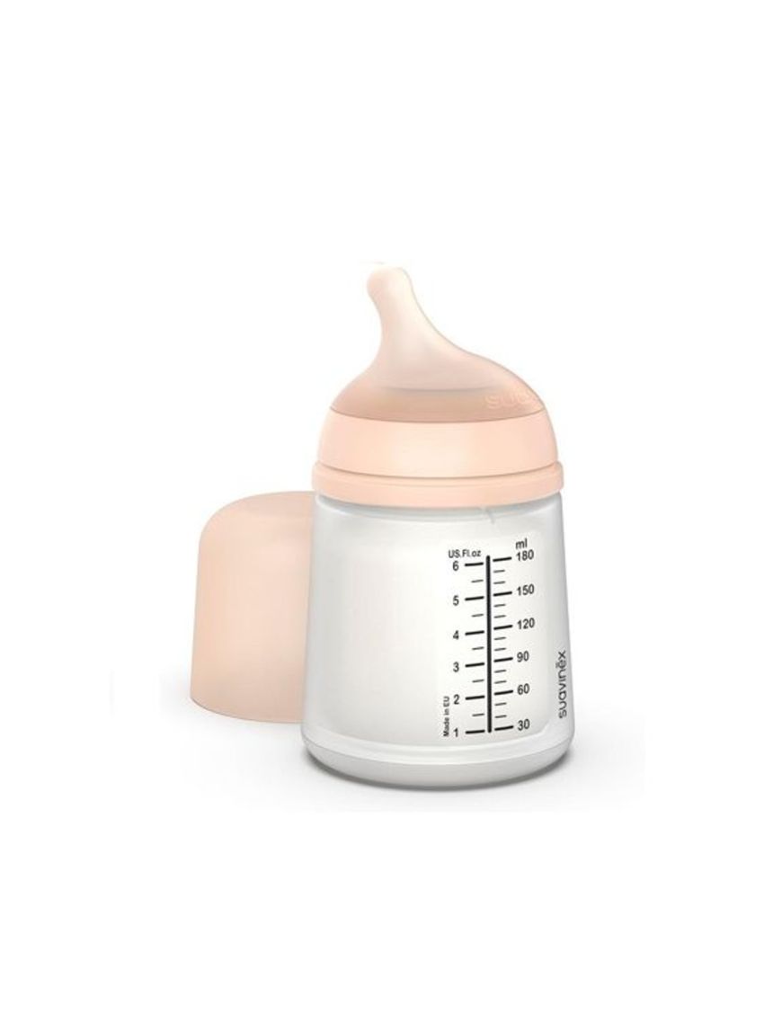 Biberon anti colica zero.zero 180ml flusso adattabile - suavinex