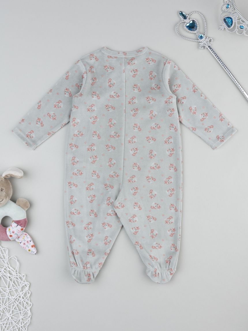 Tutina neonata 3-6 mesi Palloncino a cuore rosa