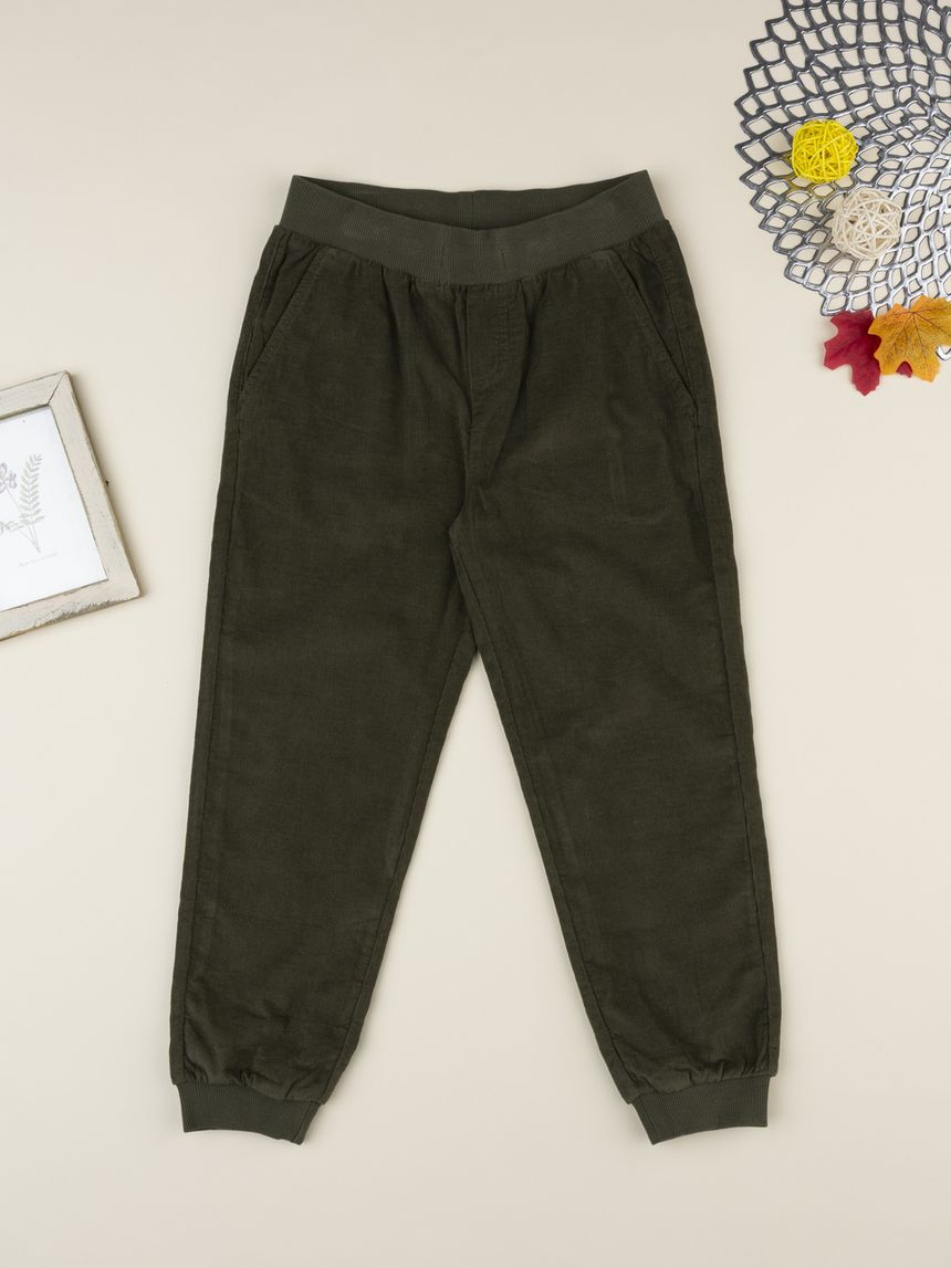 Pantalone bimbo verde