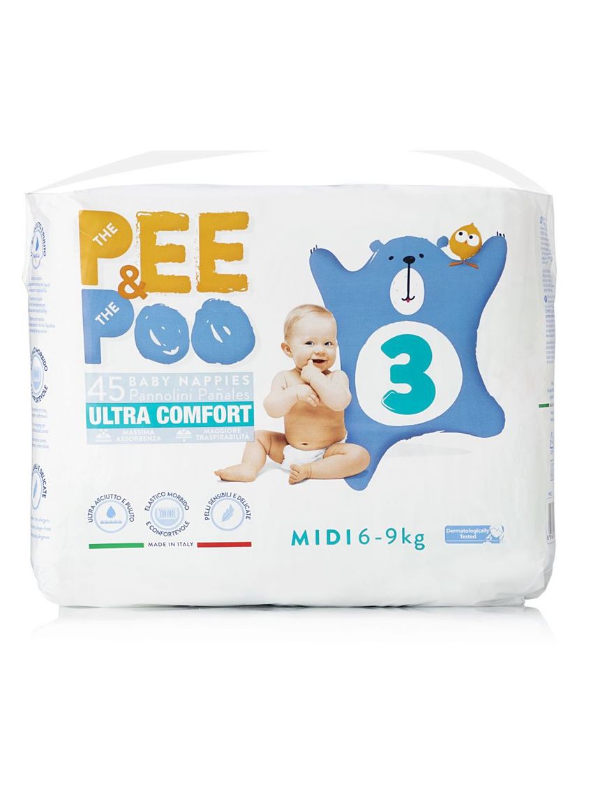 Pee&poo - midi tg 3 45 pz