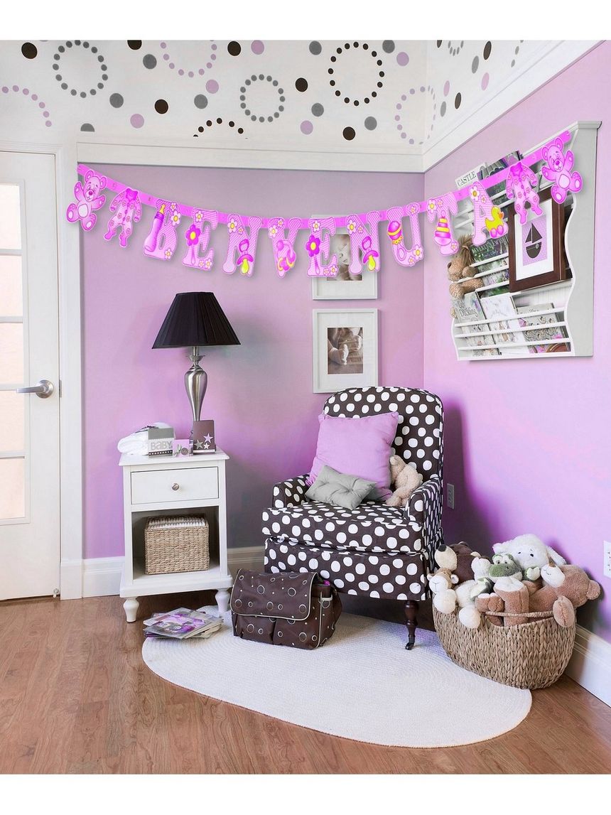 Festone benvenuta 215x15 cm - misura xl