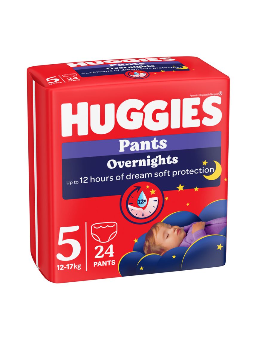 Pannolino overnight mutandina tg. 5 24pz - huggies