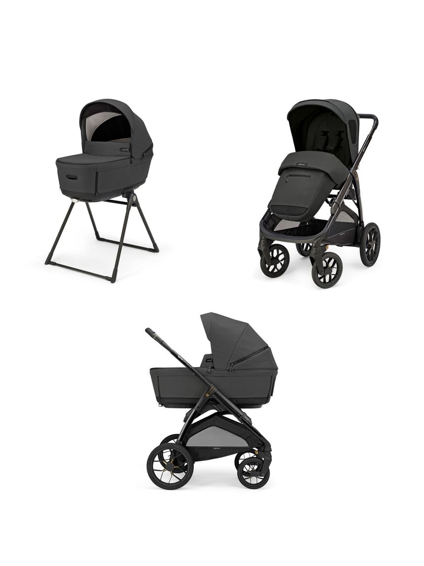 Aptica xt system duo colore magnet grey con telaio nero - inglesina