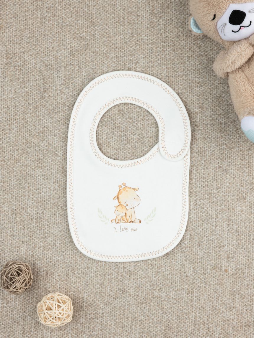 Bavaglino bimbo giraffe