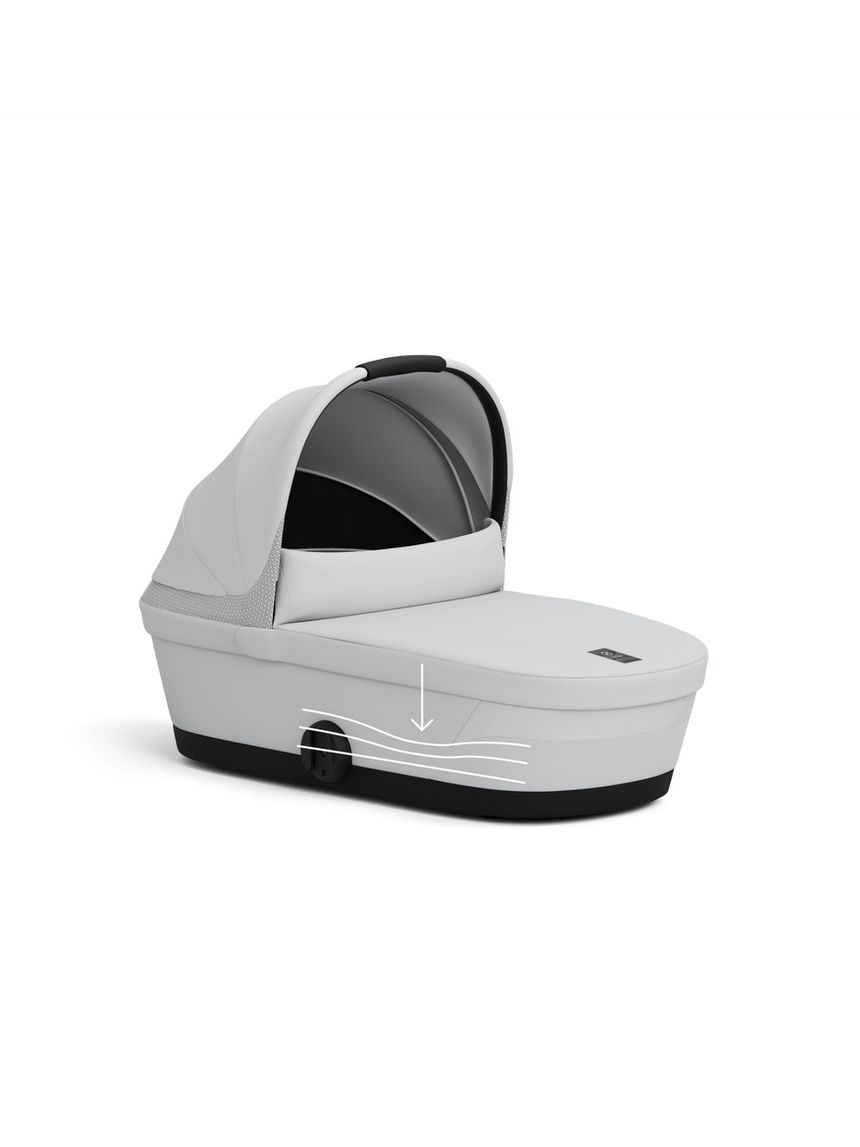 Navicella melio cot/fog grey-light grey - cybex