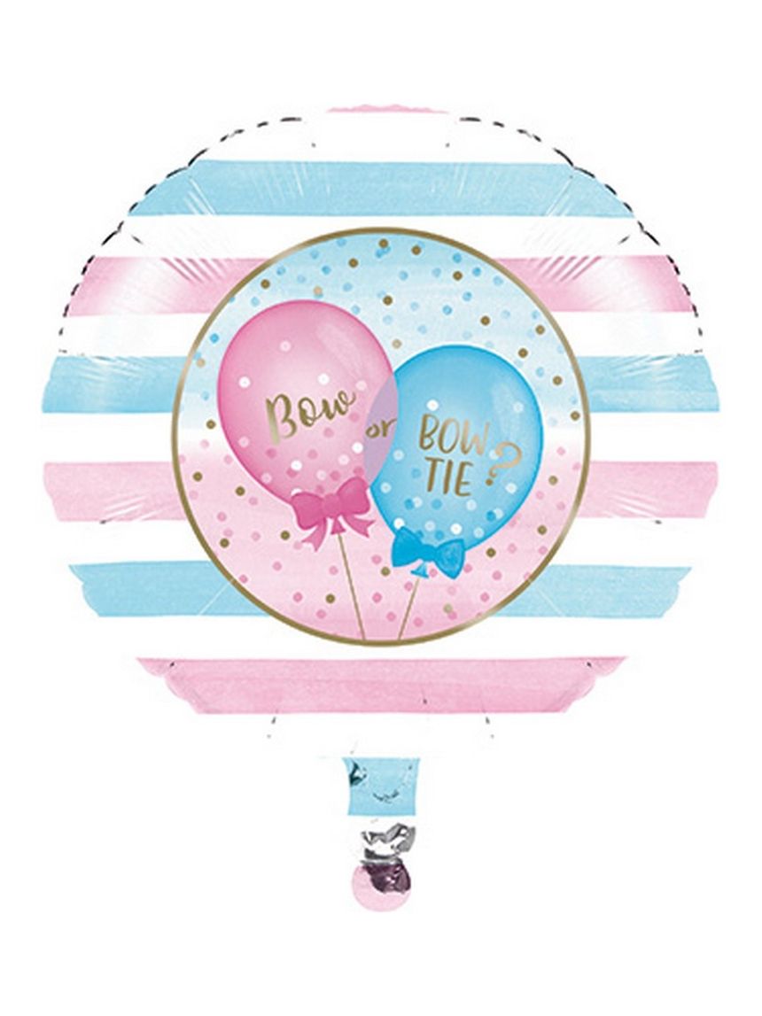 Palloncino personalizzabile foil 45 cm - 1 pezzo - gender reveal