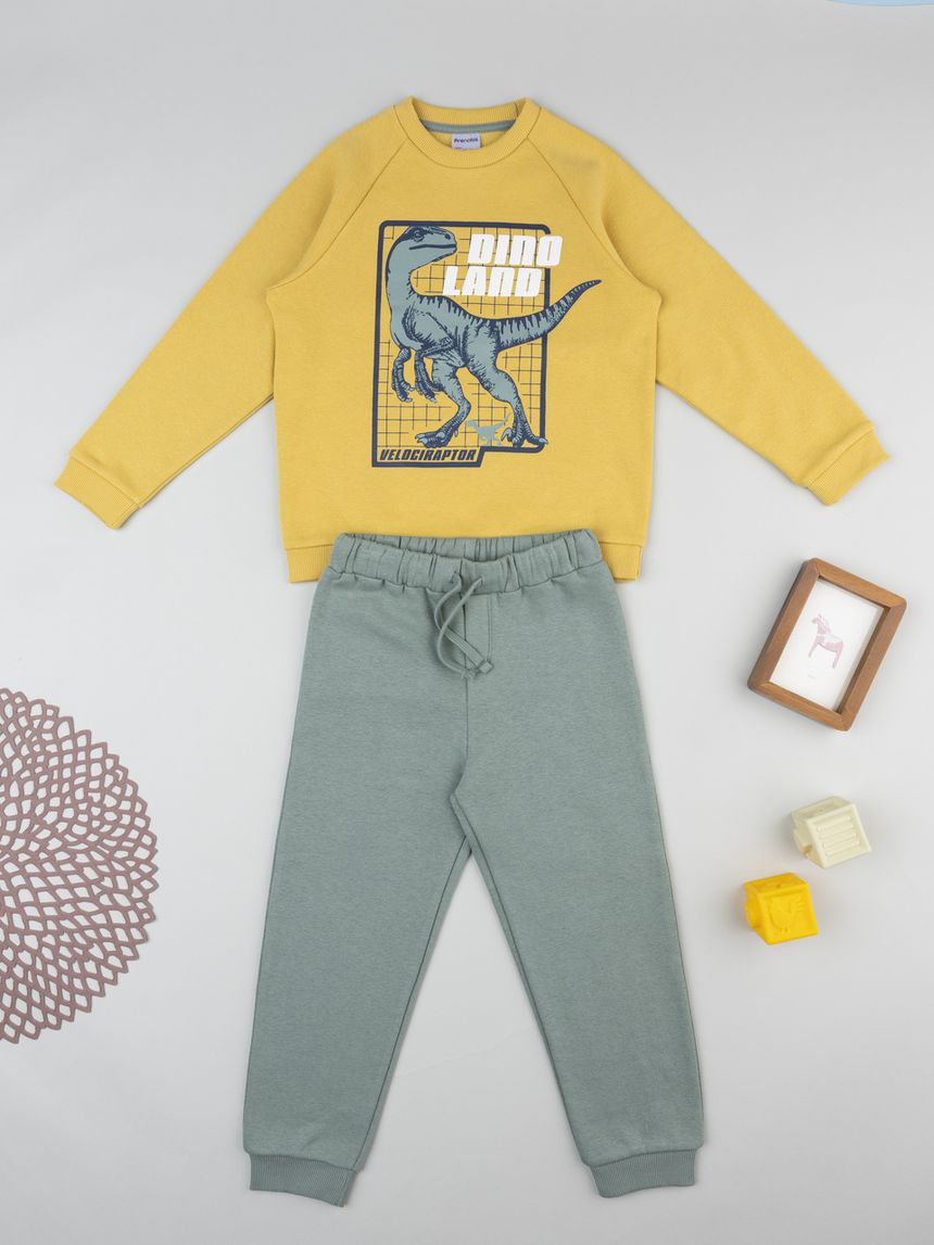 Completo jogging bimbo dino