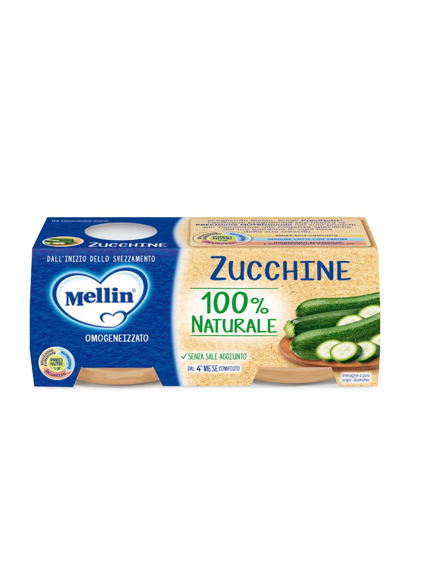 Omogeneizzato zucchine 2×80 gr - mellin