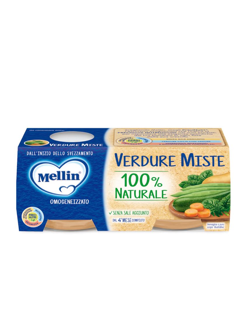Omogeneizzato verdure miste 2×80 gr - mellin