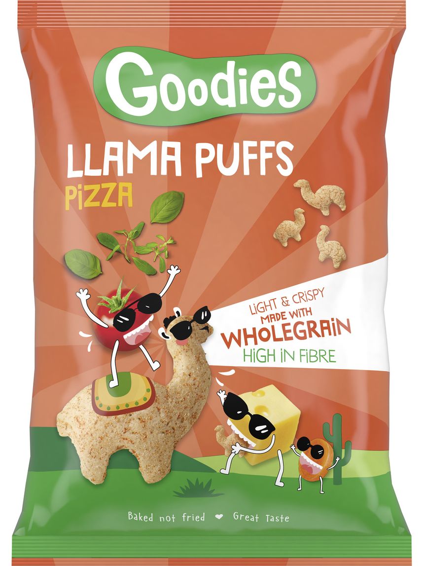 Goodies lama puff pizza 30 gr - hero