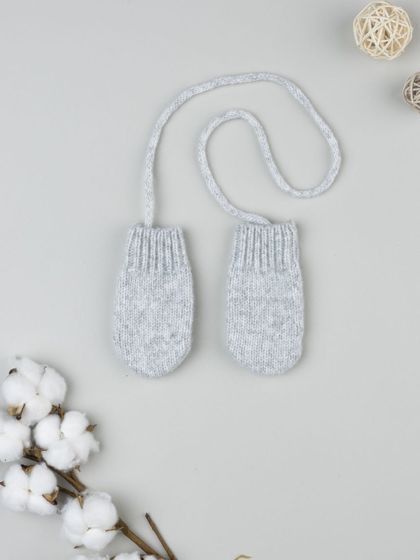 Muffole bimba grigie