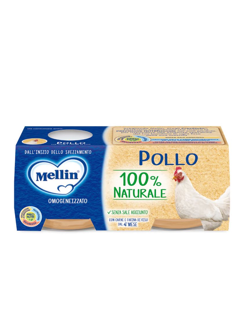 Omogeneizzato pollo 2×80 gr - mellin