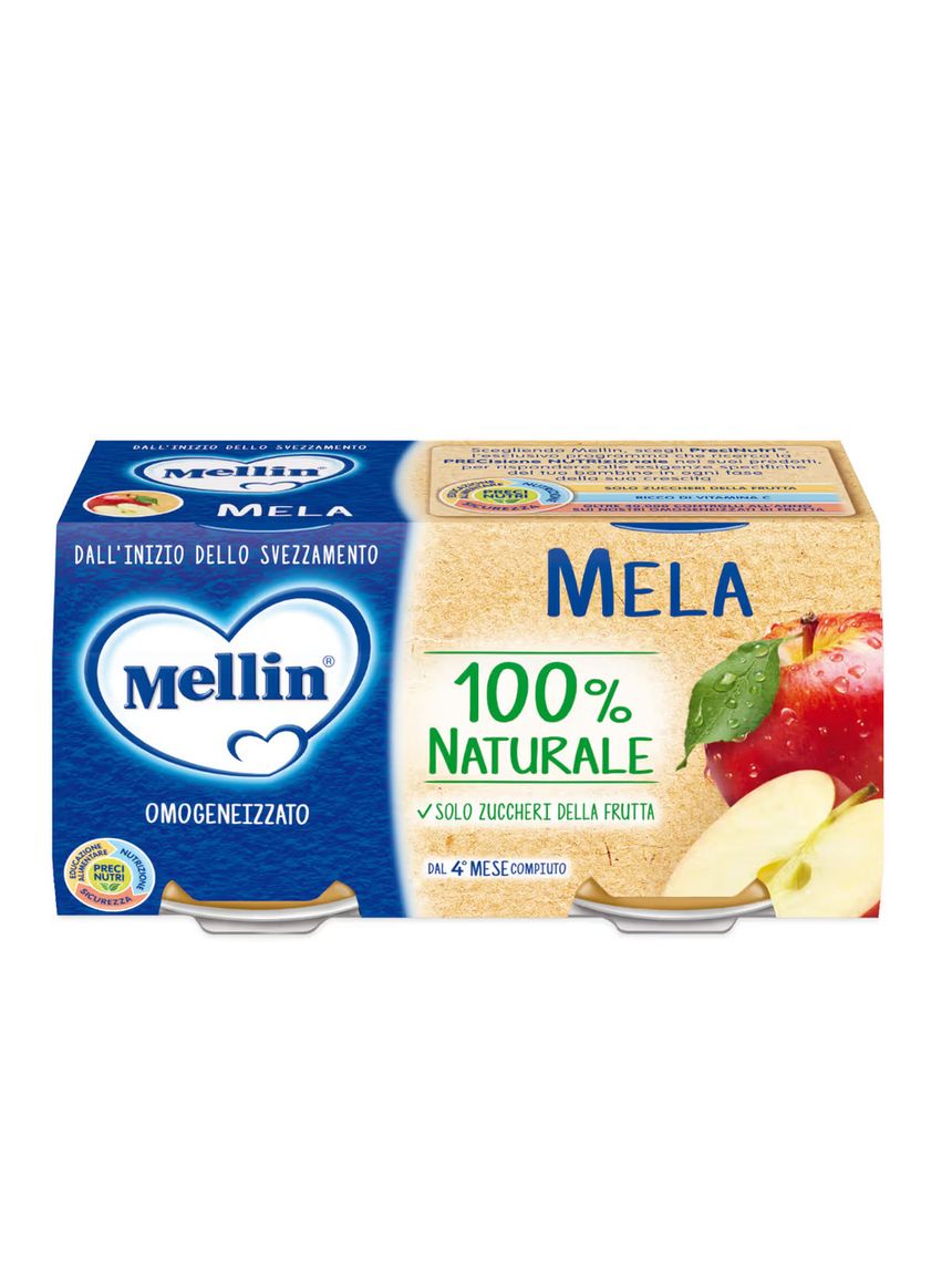 Omogeneizzato mela 2×100 gr - mellin