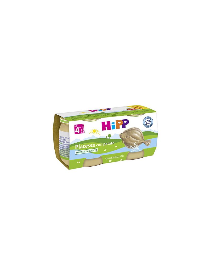 Omogeneizzato platessa con patate 2x80g - hipp