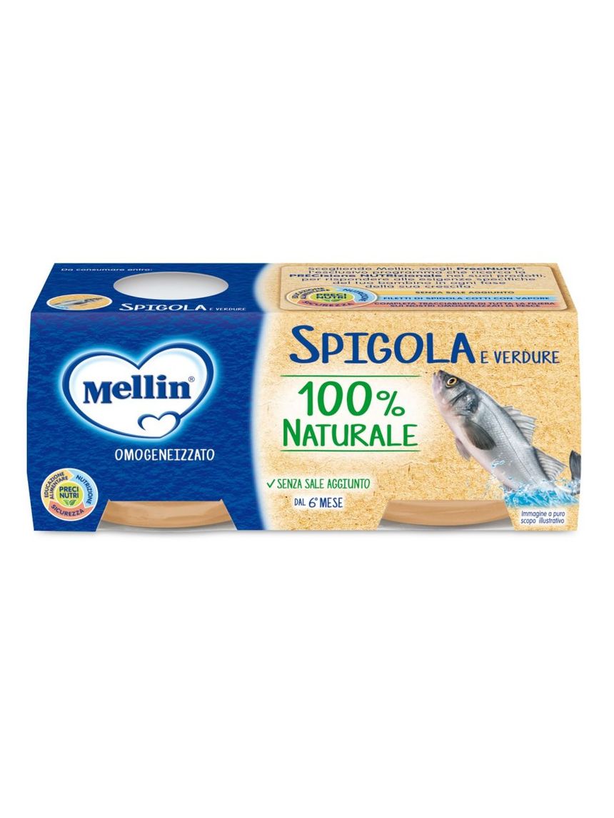 Omogeneizzato spigola 2x80g - mellin