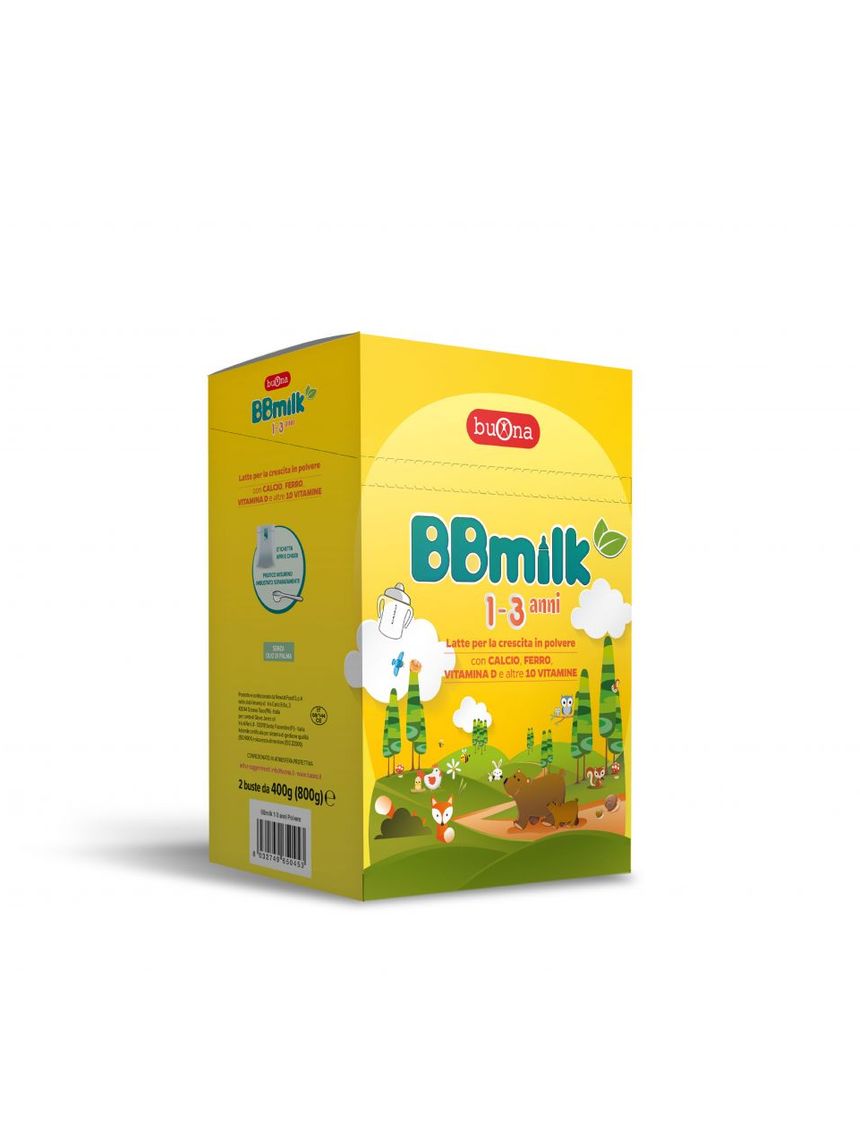 Latte bbmilk 1/3 anni polvere 800g - buona