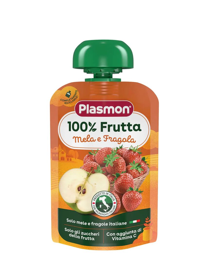 Spremi e gusta mela e fragola 100g - plasmon
