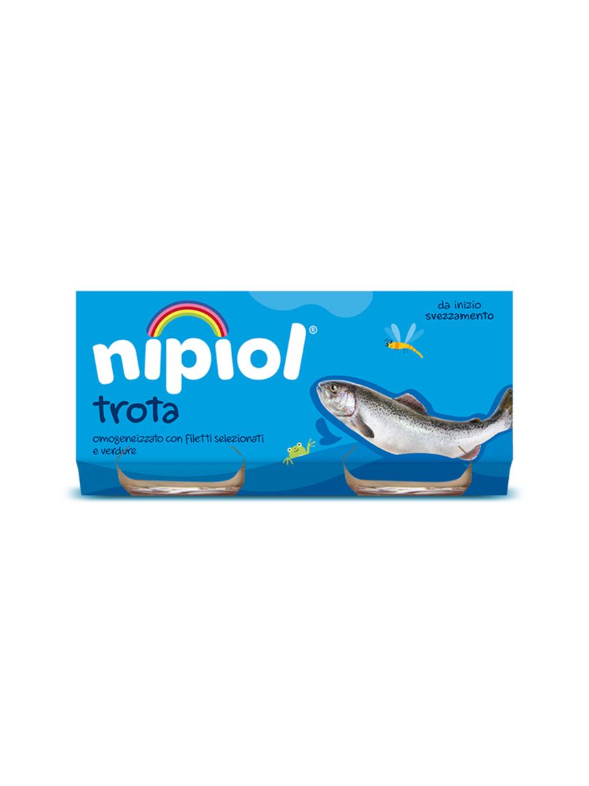 Omogeneizzato trota 2x80 gr - nipiol