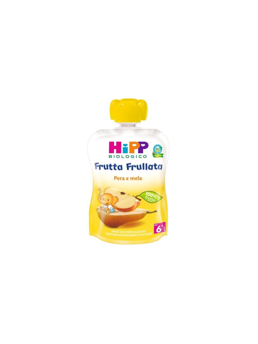 Frutta frullata pera e mela 90g - hipp