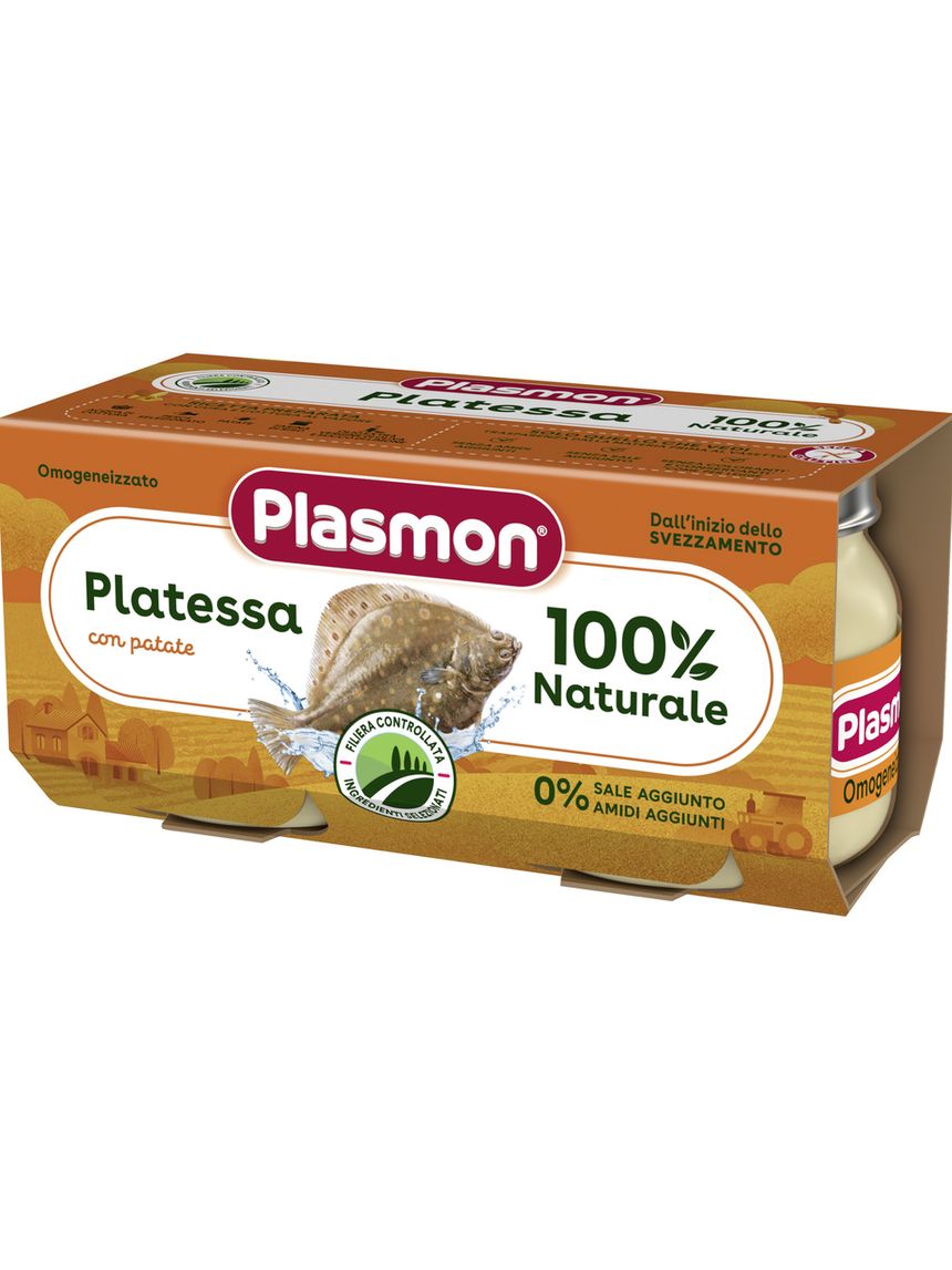 Omogeneizzato platessa 2x80g - plasmon