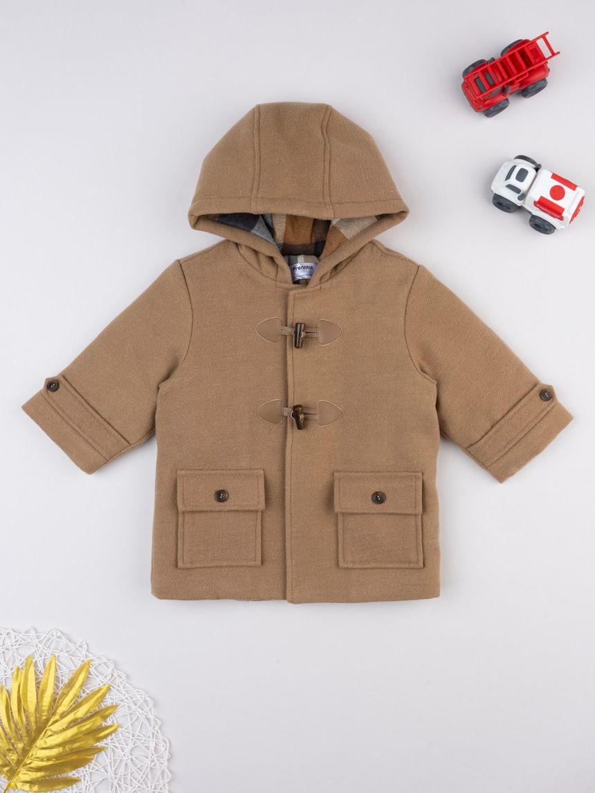 Cappotto bimbo marrone