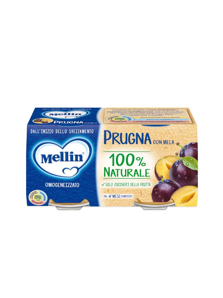 Omogeneizzato prugna 2×100 gr - mellin