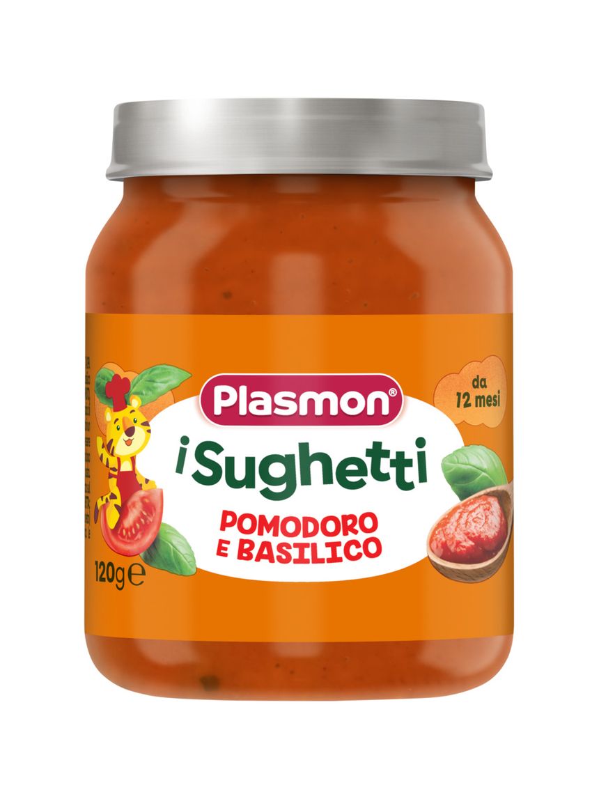 Sughetto pomodoro e basilico 120 gr - plasmon
