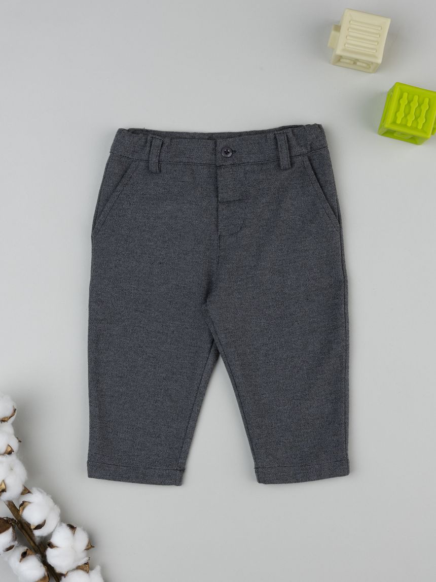 Pantalone bimbo grigio